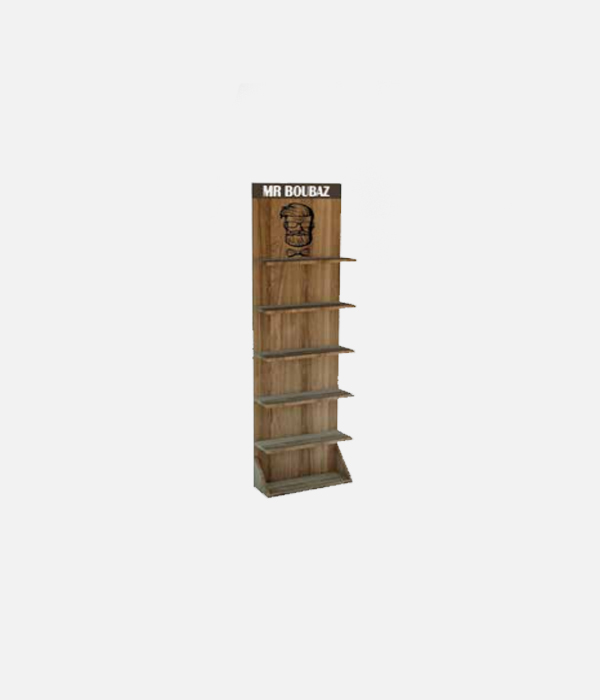 Boubaz - BARBER FURNITURE - SHELF (60x20x200)